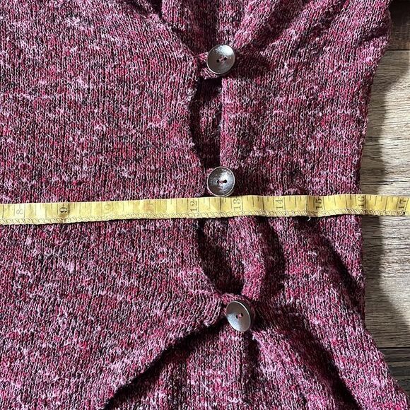 (5/$25) Tua Los Angeles Wrap style sweater - Picture 7 of 8